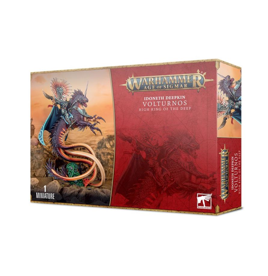 Wahammer Age of Sigmar Idoneth Deepkin Volturnos, High King of the Deep/Akhelian King