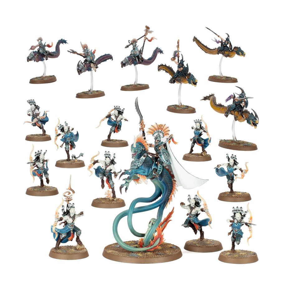 Warhammer Age of Sigmar Spearhead: Idoneth Deepkin – Akhelian Tide Guard