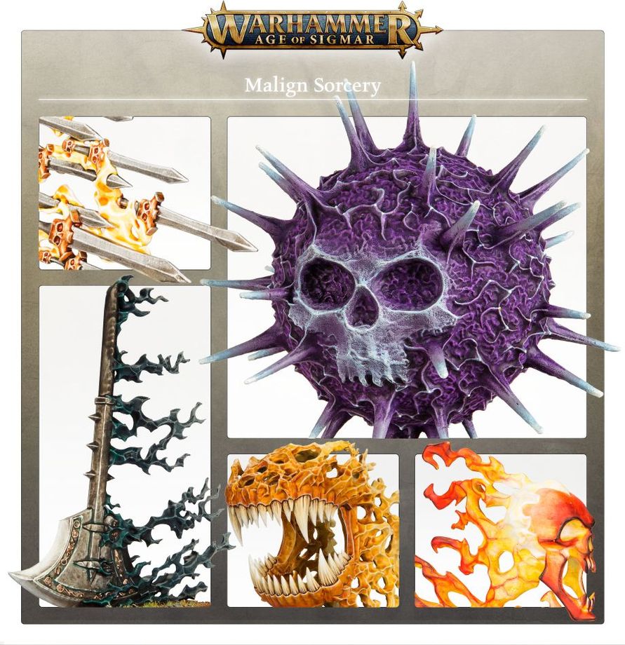 Warhammer Age of Sigmar Malign Sorcery