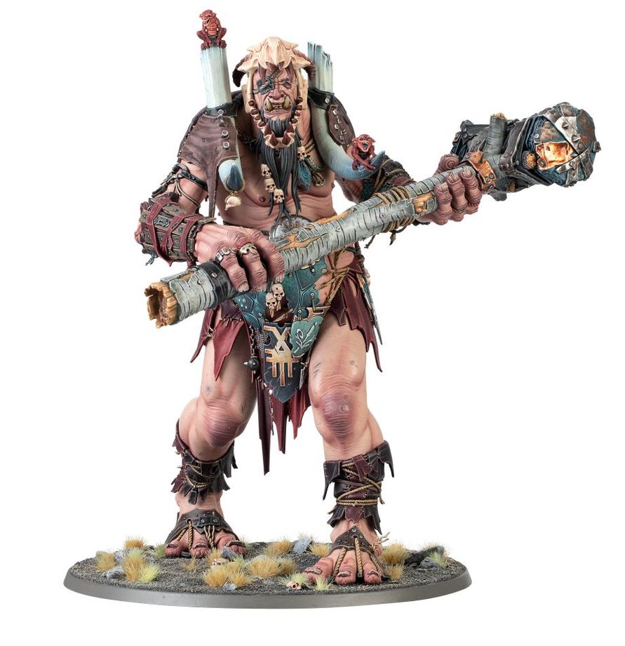 Warhammer Age of Sigmar Sons of Behemat King Brodd/Mega-Gargant