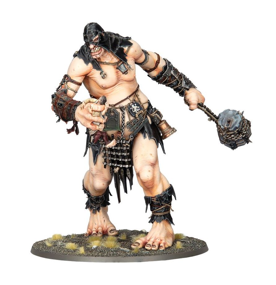 Warhammer Age of Sigmar Sons of Behemat King Brodd/Mega-Gargant