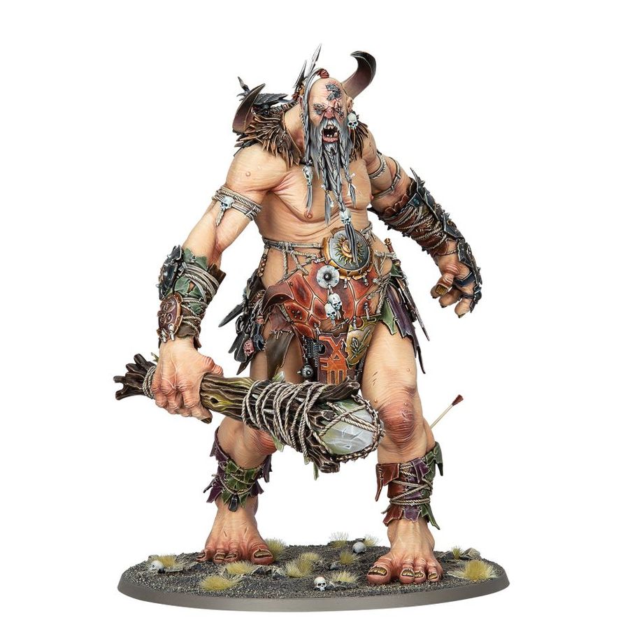 Warhammer Age of Sigmar Sons of Behemat King Brodd/Mega-Gargant