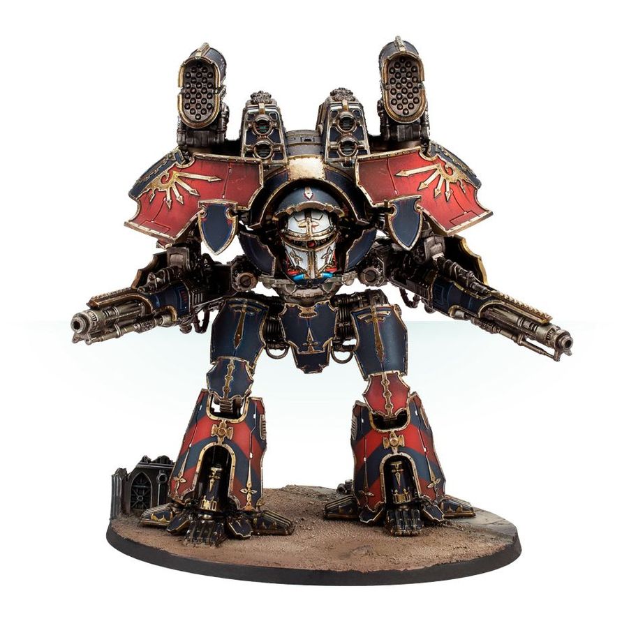 Warhammer 40,000 Imperial Knights Warlord Titan Weapons: Volcano Cannons and Apocalypse Missile Launchers