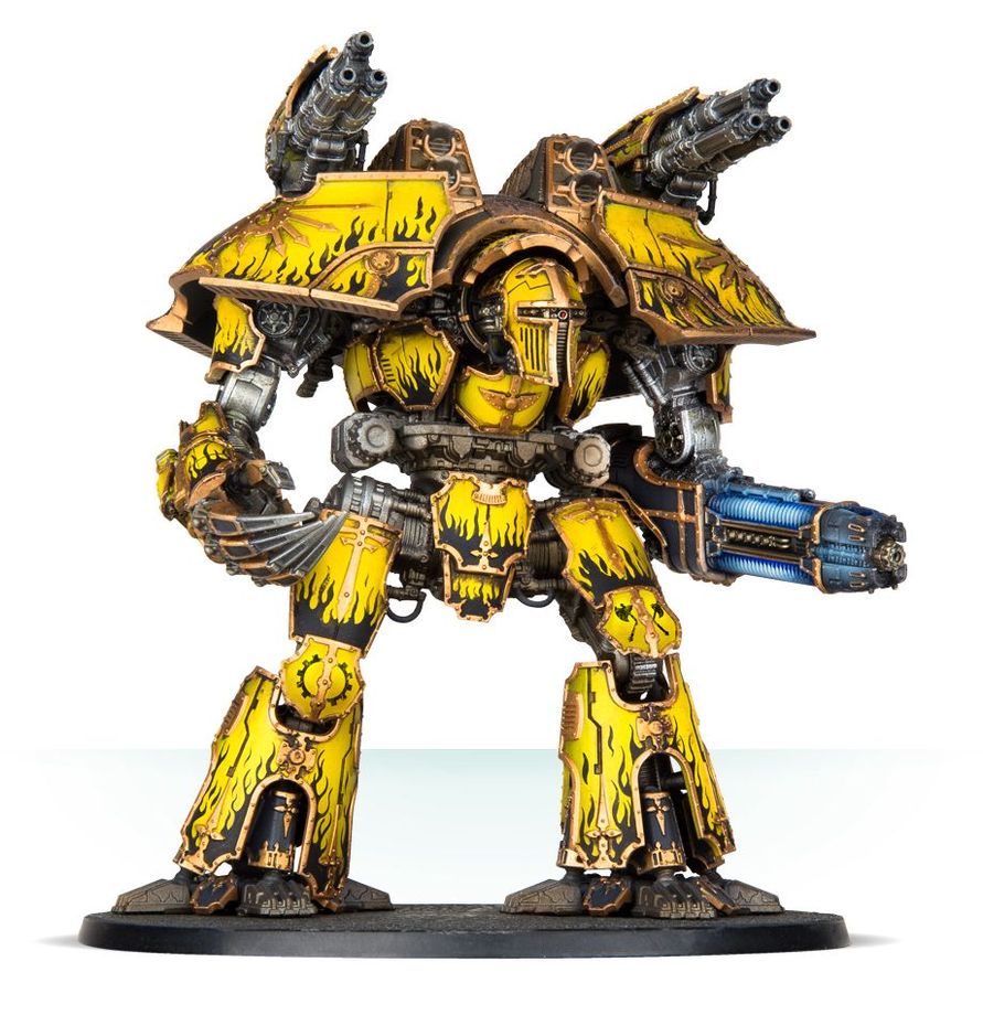 Warhammer 40,000 Imperial Knights Warlord Titan Weapons: Plasma Annihilators, Laser Blasters and Power Claw