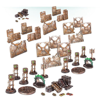 Warhammer 40,0000 Necromunda: Barricades and Objectives