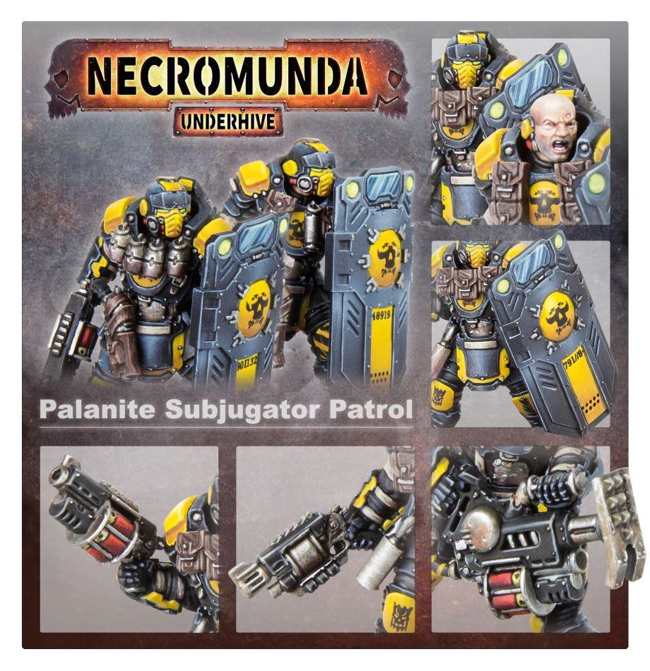 Warhammer 40,000 Necromunda: Palanite Subjugator Patrol