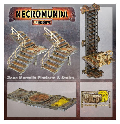 Warhammer 40,000 Necromunda: Zone Mortalis Platforms and Stairs