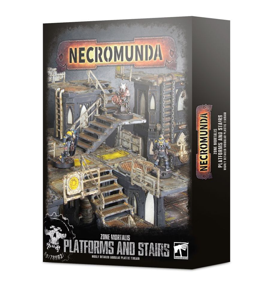 Warhammer 40,000 Necromunda: Zone Mortalis Platforms and Stairs