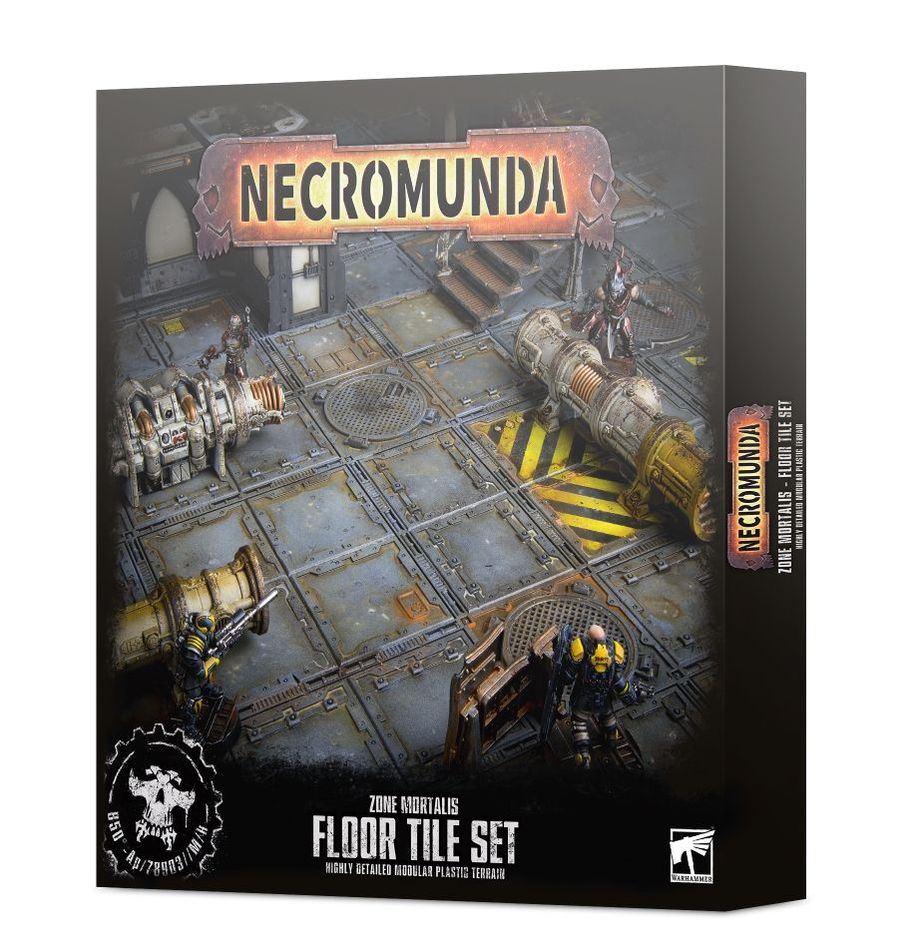 Warhammer 40,000 Necromunda: Zone Mortalis: Floor Tile Set