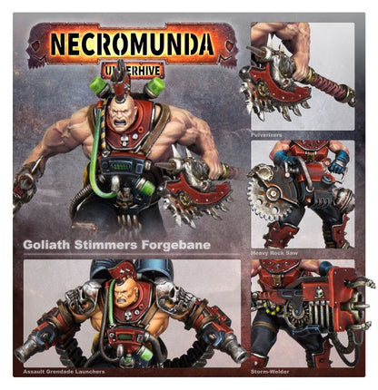 Warhammer 40,000 Necromunda: Goliath Stimmers and Forge-born