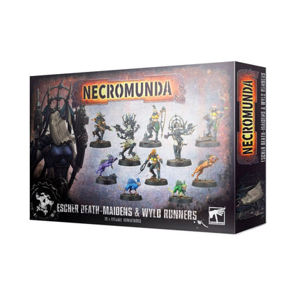 Warhammer 40,000 Necromunda: Escher Death-maidens and Wyld Runners