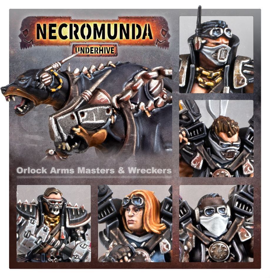 Warhammer 40,000 Necromunda: Orlock Arms Masters and Wreckers