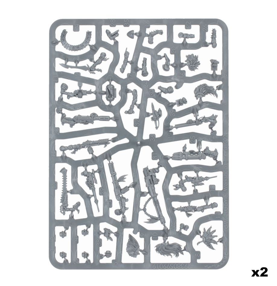 Warhammer 40,000 Necromunda: Escher Weapons & Upgrades