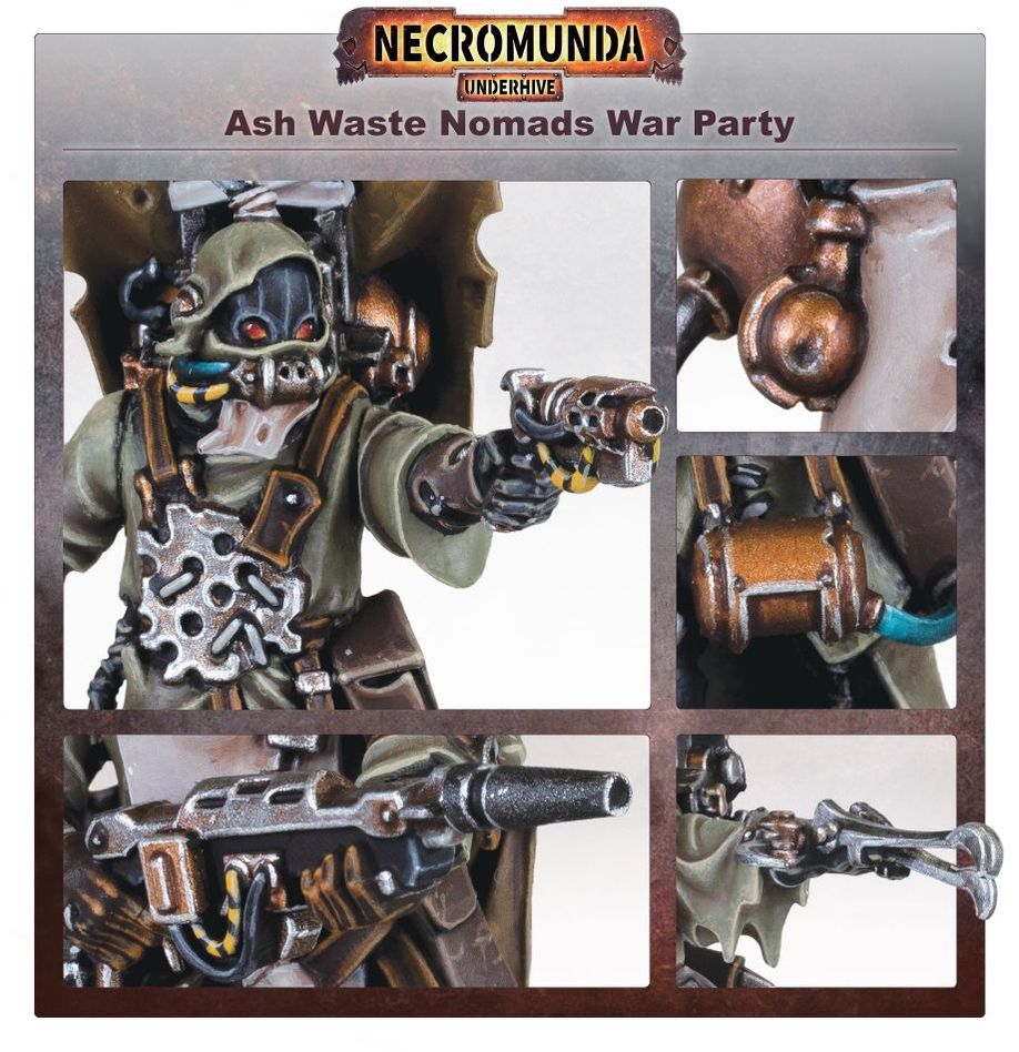 Warhammer 40,000 Necromunda: Ash Waste Nomads War Party