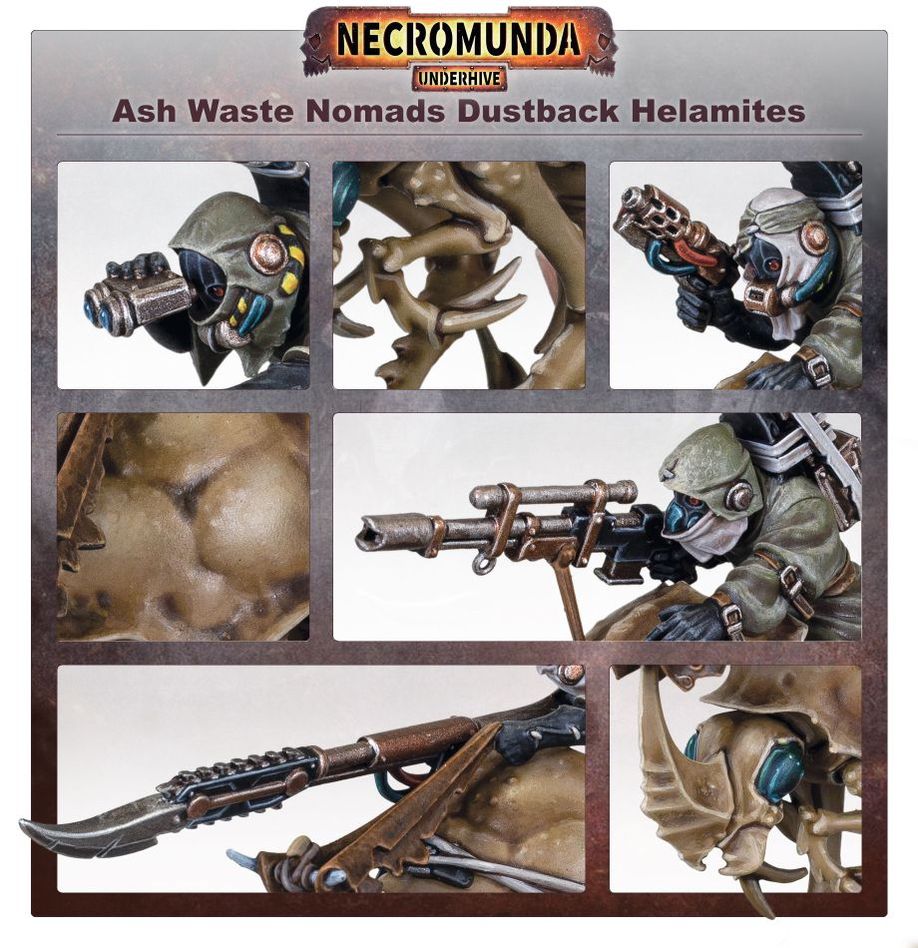 Warhammer 40,000 Necromunda: Ash Waste Nomads Dustback Helamites
