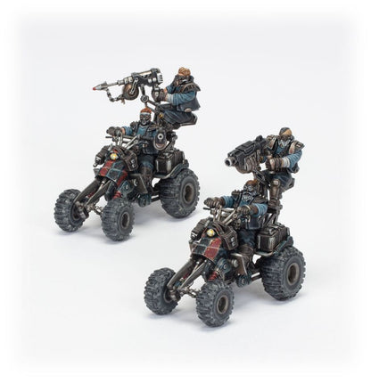 Warhammer 40,000 Necromunda: Orlock Outrider Quads