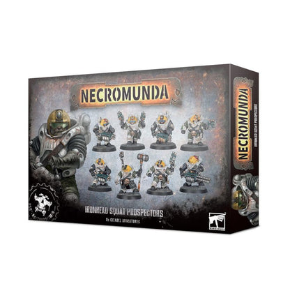 Warhammer 40,000 Necromunda: Ironhead Squat Prospectors Gang