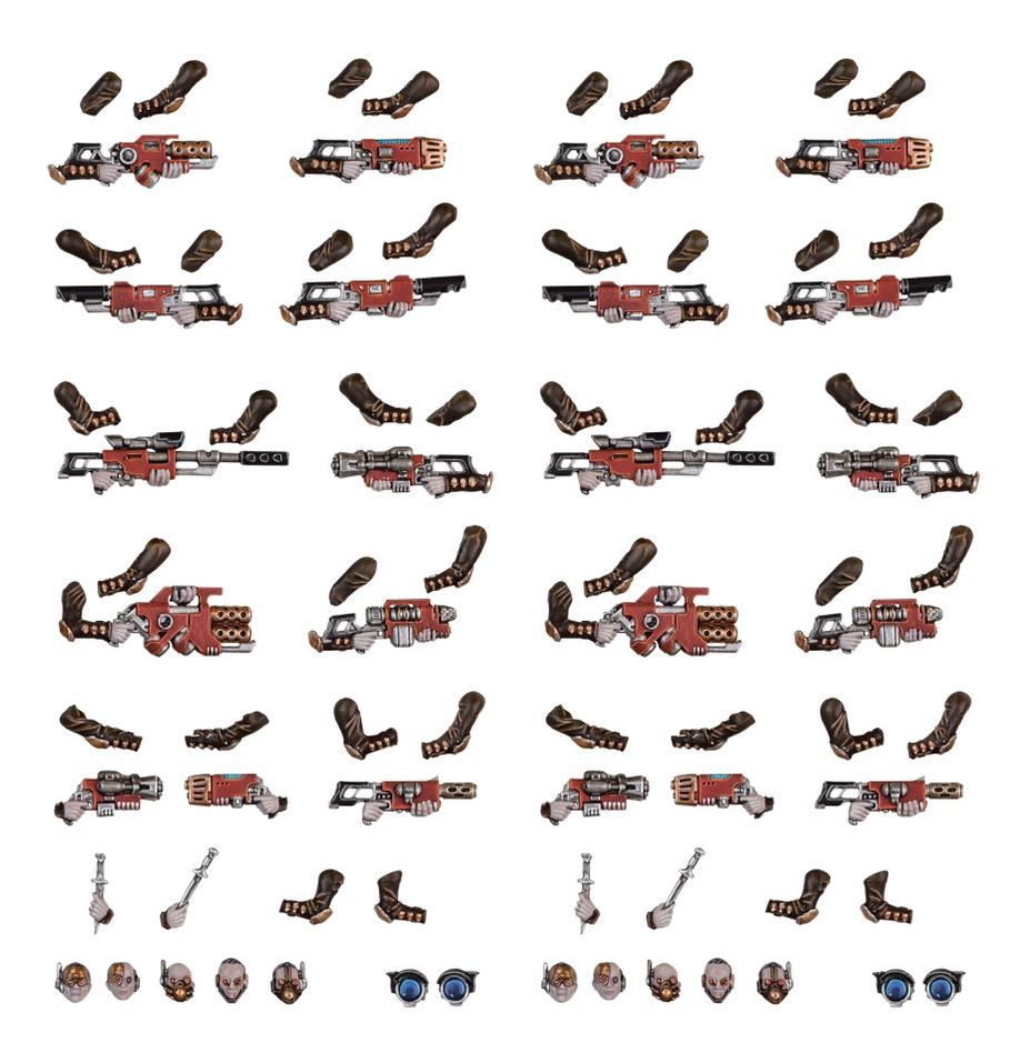 Warhammer 40,000 Necromunda: Delaque Weapons & Upgrades