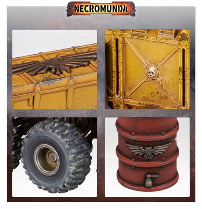 Warhammer 40,000 Necromunda: Cargo-8 Ridgehauler Trailer
