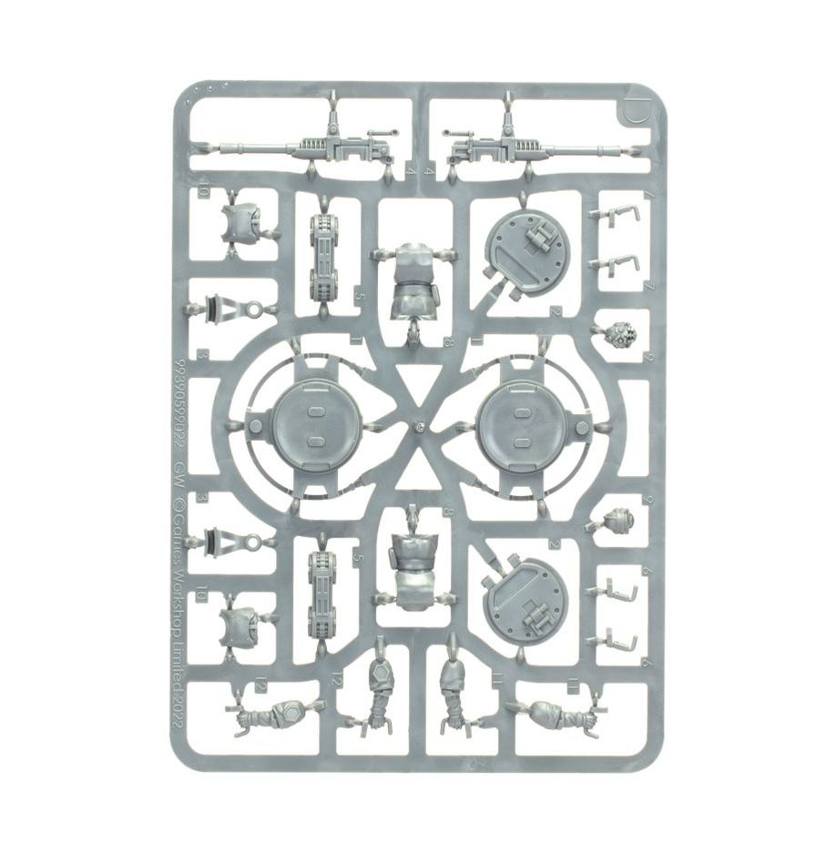 Warhammer 40,000 Necromunda: Cargo-8 Ridgehauler Gunner Frames