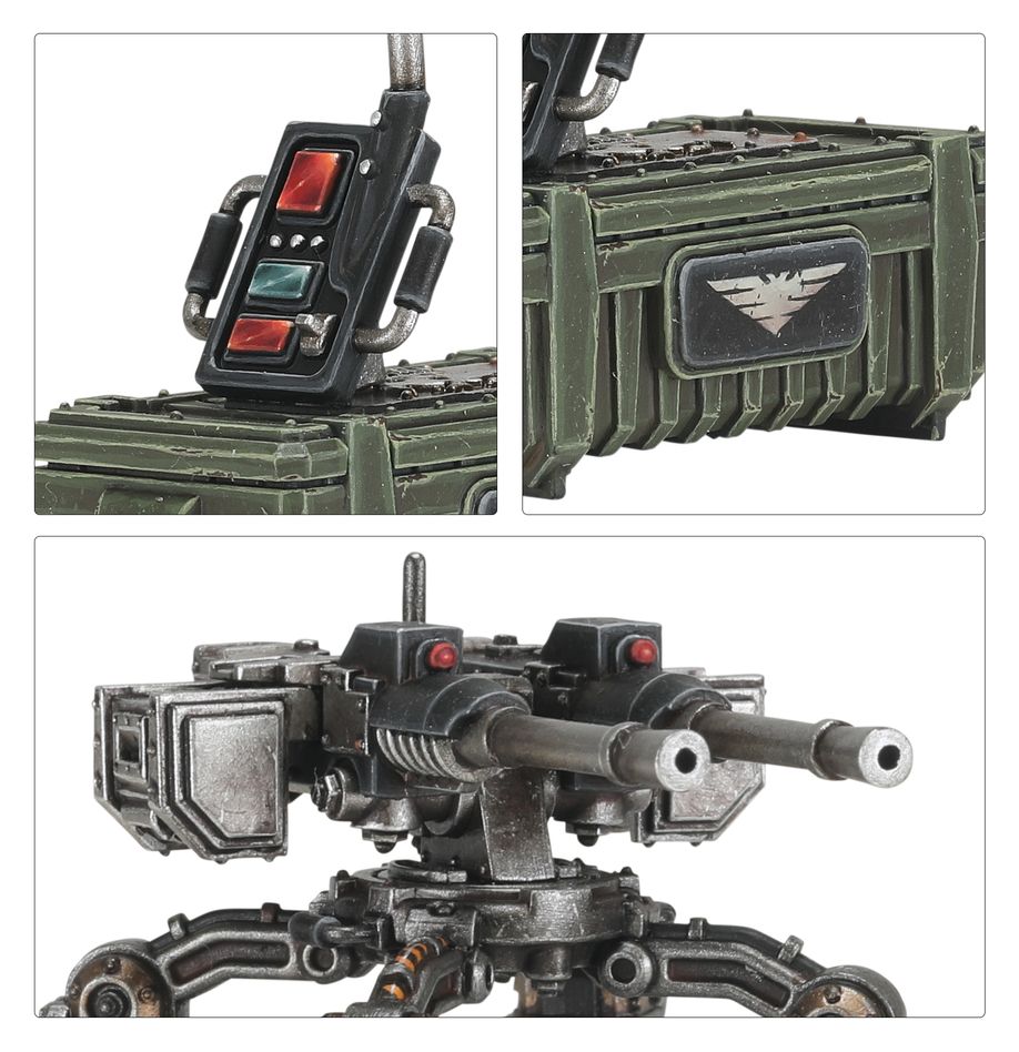 Warhammer 40,000 Necromunda: Trazior Pattern Sentry Guns