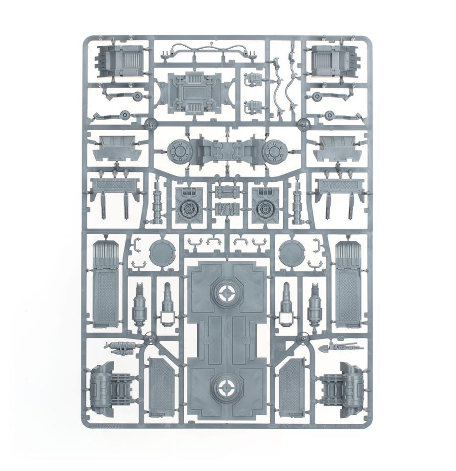Warhammer 40,000 Necromunda: Promethium Tanks on Cargo-8 Ridgehauler Trailer
