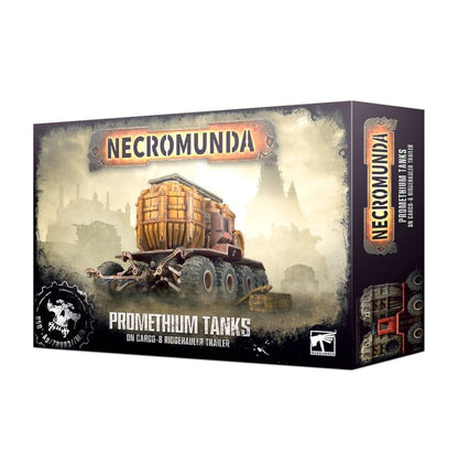 Warhammer 40,000 Necromunda: Promethium Tanks on Cargo-8 Ridgehauler Trailer