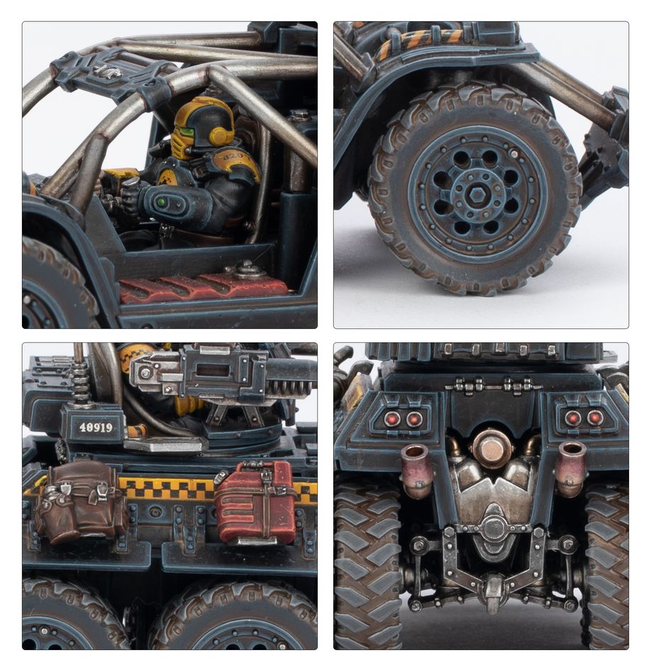 Warhammer 40,000 Necromunda: Palanite Enforcer Tauros Venator