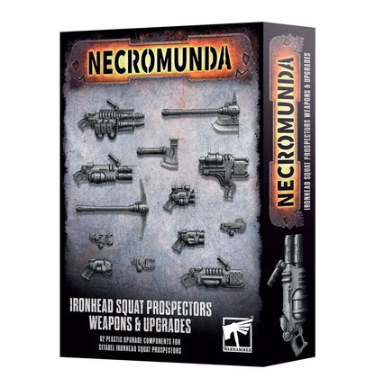Warhammer 40,000 Necromunda: Ironhead Squat Prospectors Weapons & Upgrades