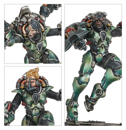 Warhammer 40,000 Necromunda: Malcadon, Yeld, and Jakara Spyre Hunters