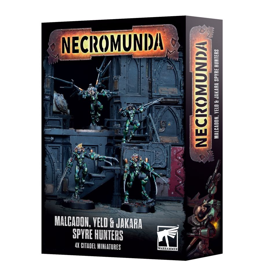 Warhammer 40,000 Necromunda: Malcadon, Yeld, and Jakara Spyre Hunters