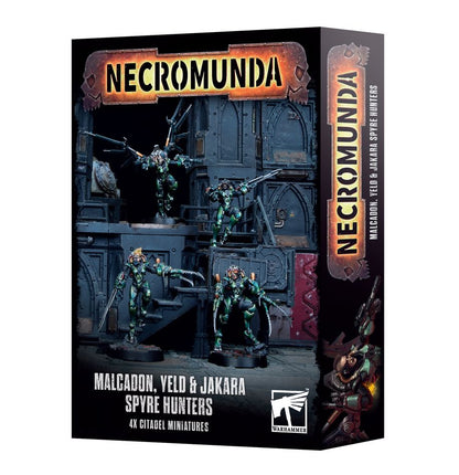 Warhammer 40,000 Necromunda: Malcadon, Yeld, and Jakara Spyre Hunters