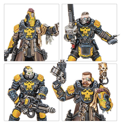 Warhammer 40,000 Necromunda: Palanite Enforcer Captains & Sergeants