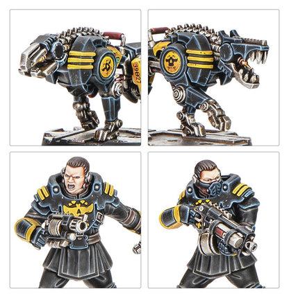 Warhammer 40,000 Necromunda: Palanite Enforcer Captains & Sergeants