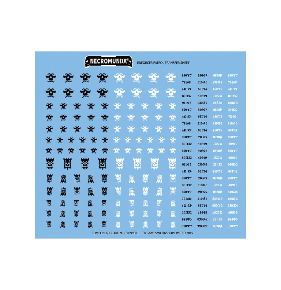 Warhammer 40,000 Necromunda: Palanite Enforcer Captains & Sergeants