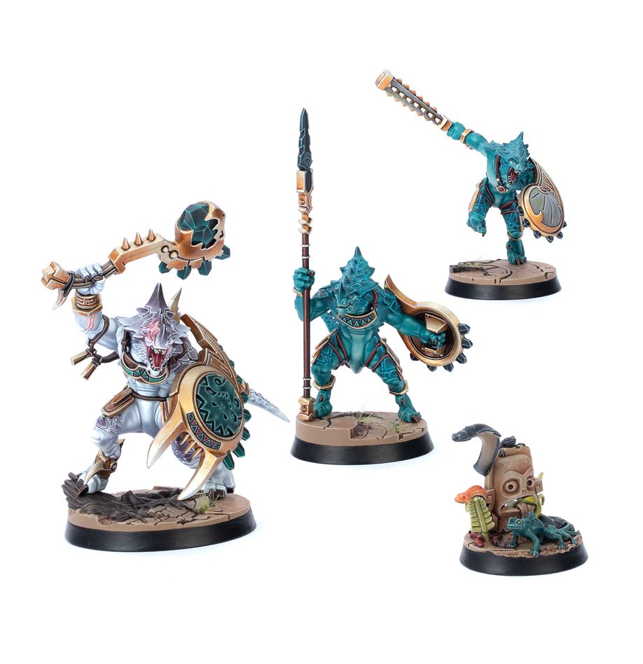 Warhammer Age of Sigmar Spearhead: Seraphon – Sunblooded Prowlers