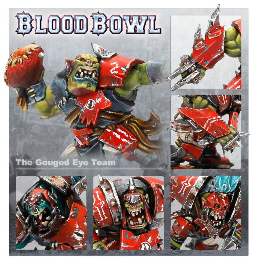 Blood Bowl - Orc Blood Bowl Team - Gouged Eye