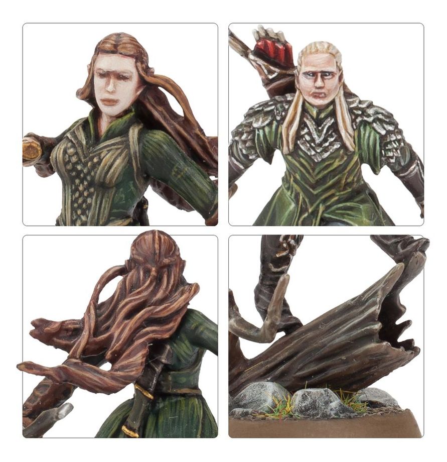 Middle-earth™ Strategy Battle Game - Legolas Greenleaf™ & Tauriel™