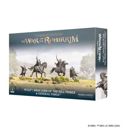 Middle-earth™ Strategy Battle Game - Wulf™, High Lord of the Hill Tribes and General Targg™