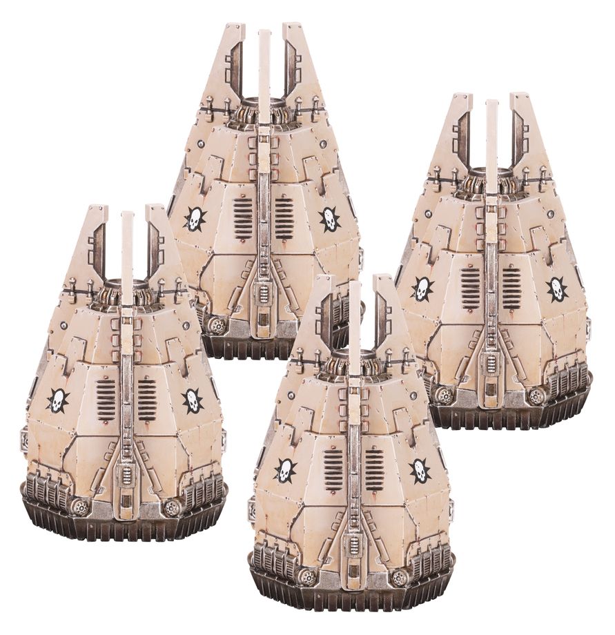Warhammer Legions Imperialis - Dreadnought Drop Pods