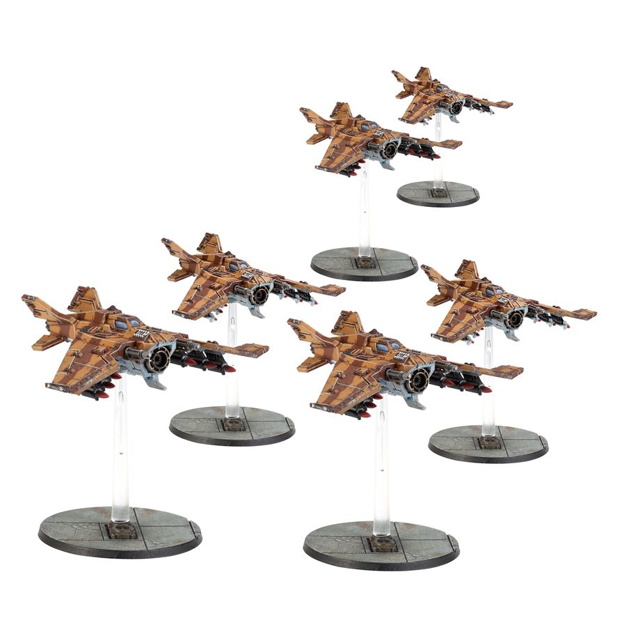 Warhammer Legions Imperialis - Lightning Fighter Squadron