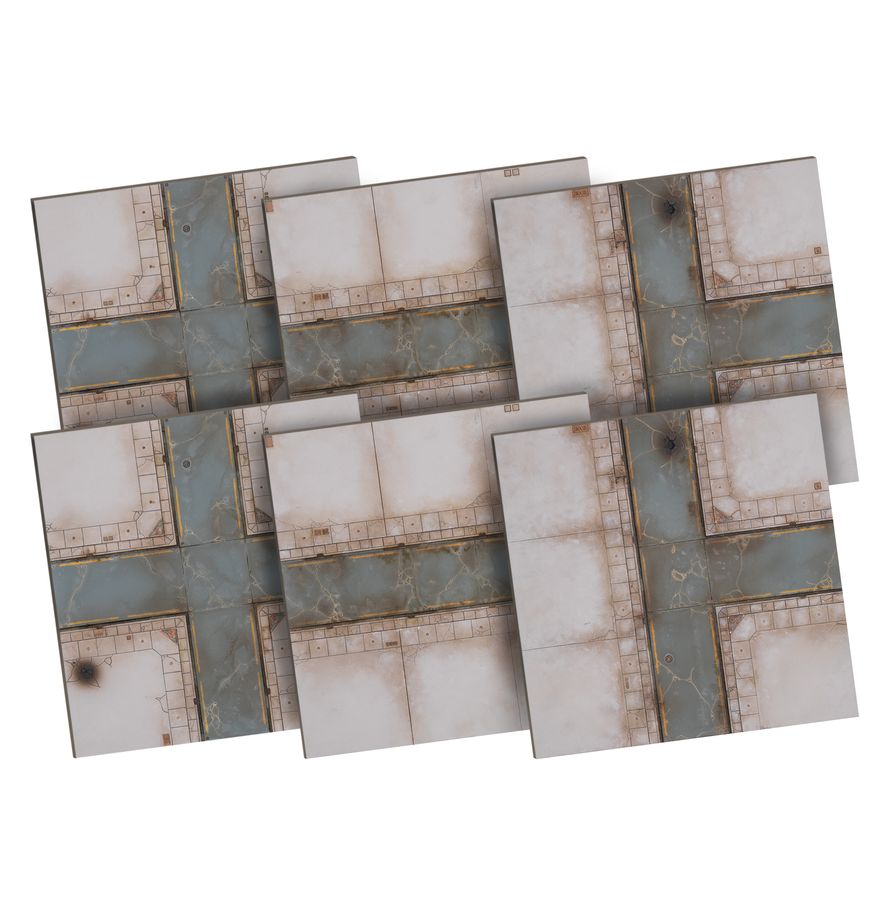 Warhammer Legions Imperialis - Civitas Imperialis City Road Tiles