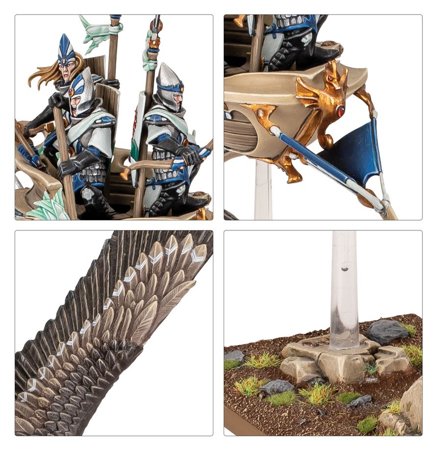 Warhammer: The Old World - High Elf Realms Lothern Skycutter