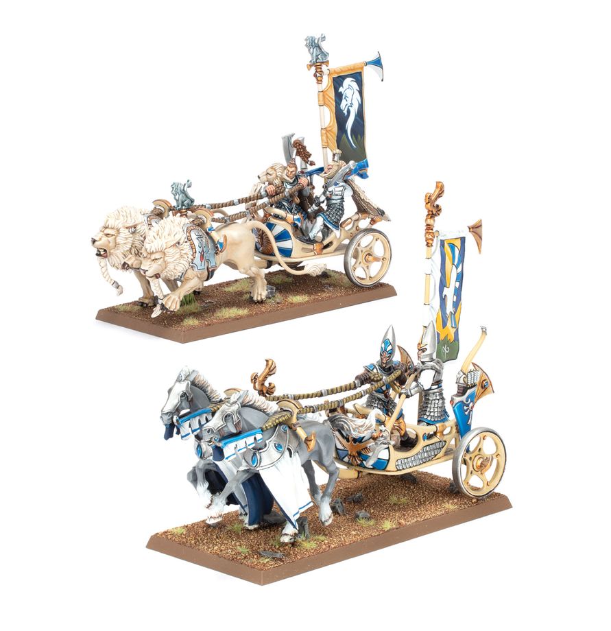Warhammer: The Old World - High Elf Realms Tiranoc Chariots