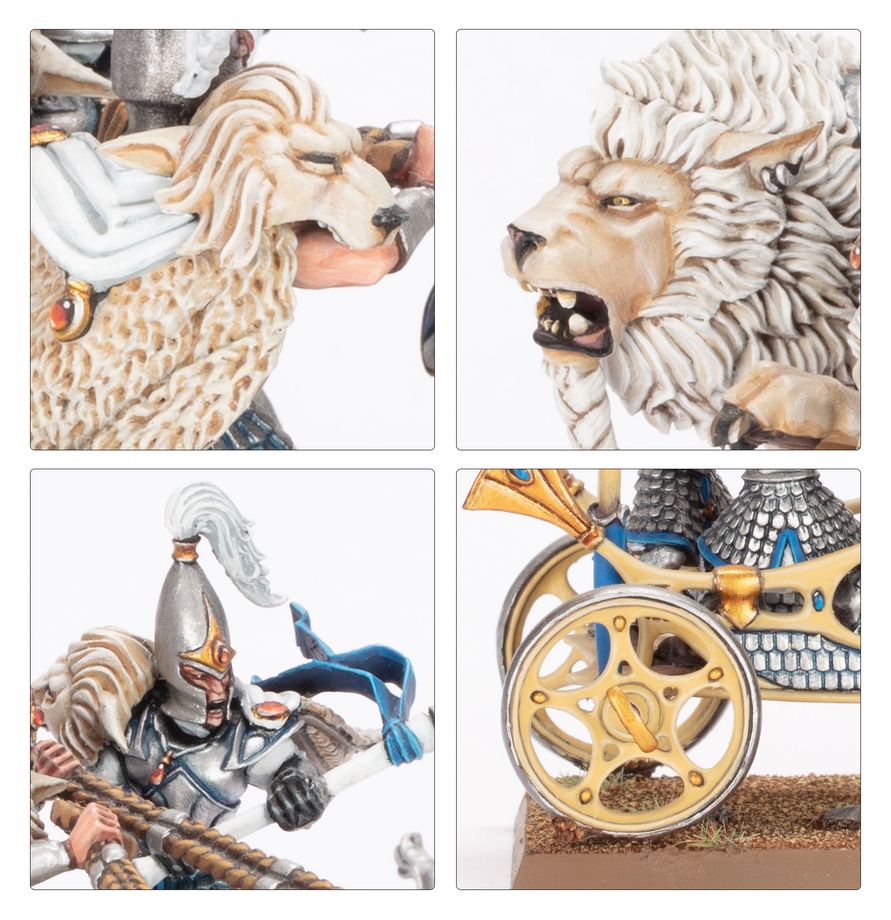 Warhammer: The Old World - High Elf Realms Tiranoc Chariots