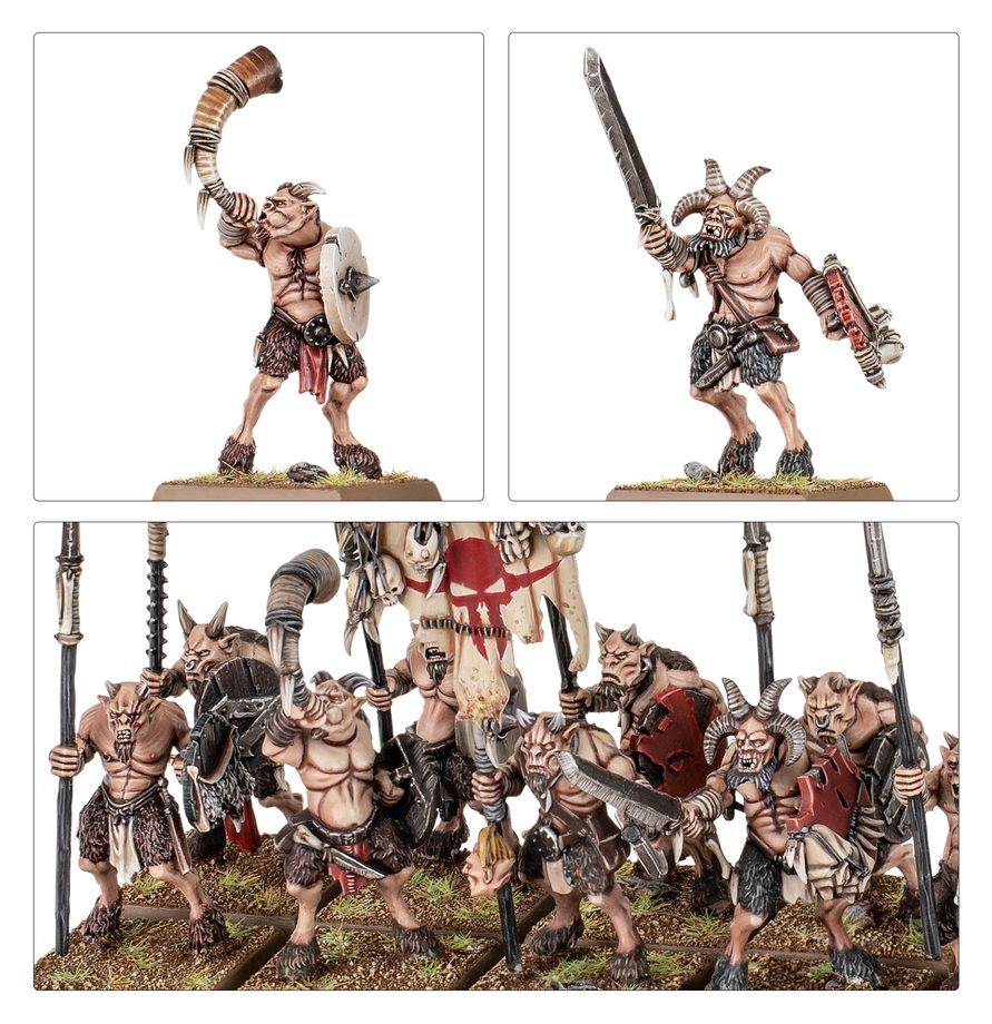 Warhammer: The Old World - Beastmen Brayherds Ungor Herd