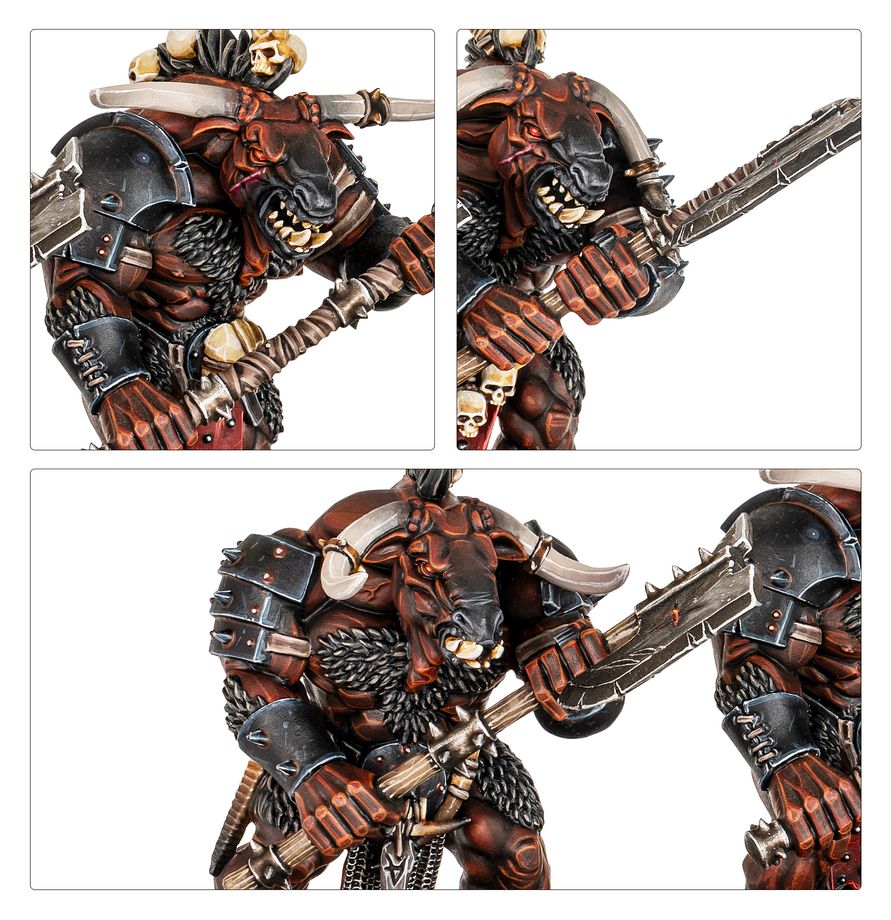 Warhammer: The Old World - Beastmen Brayherds Minotaur Herd