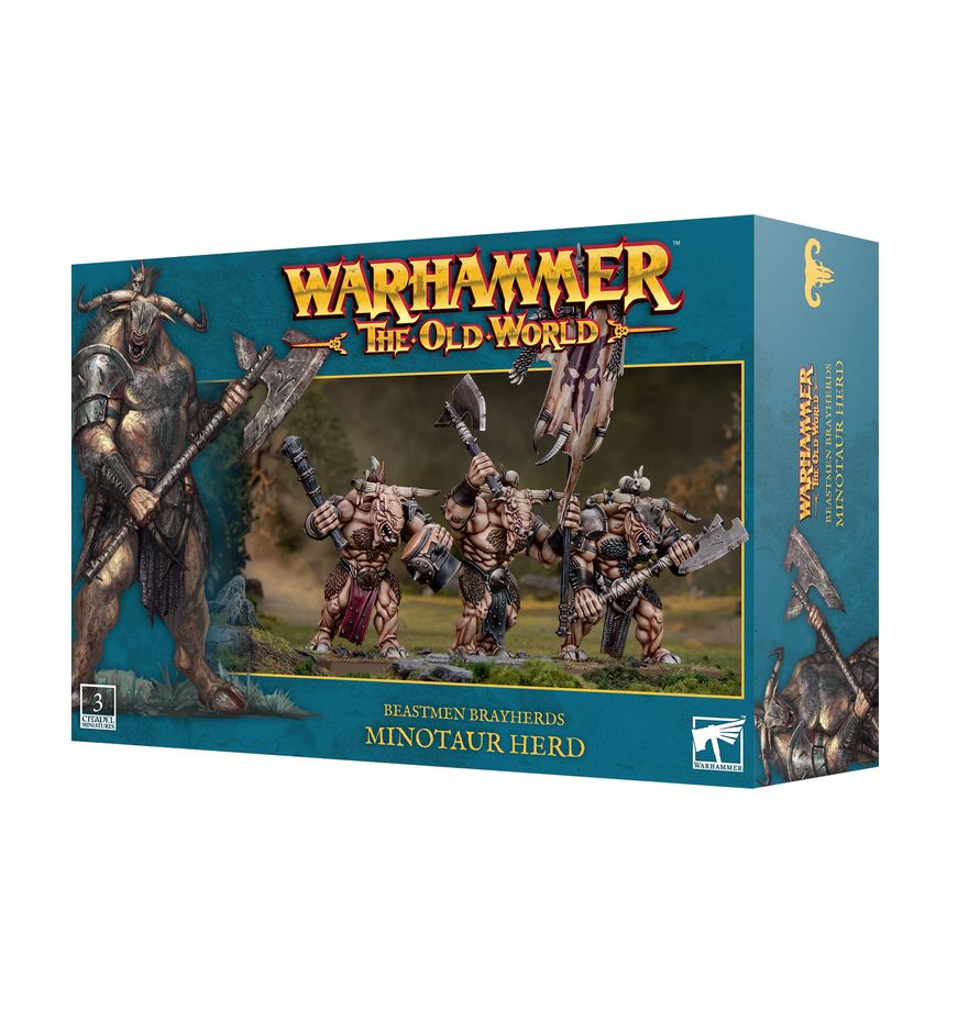 Warhammer: The Old World - Beastmen Brayherds Minotaur Herd