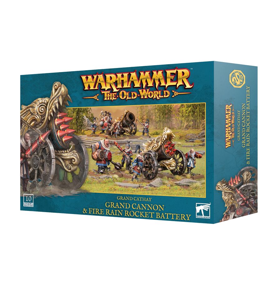 Warhammer: The Old World - Grand Cathay Grand Cannon & Fire Rain Rocket Battery