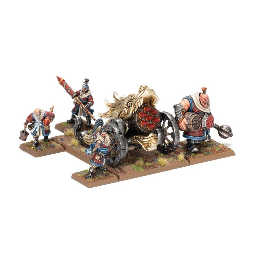 Warhammer: The Old World - Grand Cathay Grand Cannon & Fire Rain Rocket Battery